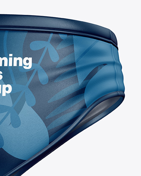 Glossy Swimming Trunks Mockup PSD #5