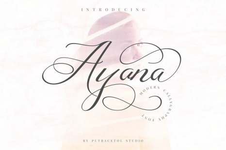 Ayana - Modern Calligraphy Font
