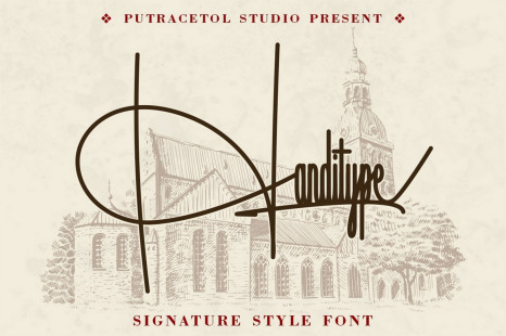 Handitype - Signature Style Font