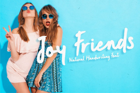 Joy Friends - Natural Handwritting Font