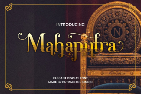 Mahaputra - Vintage Elegant Display Font