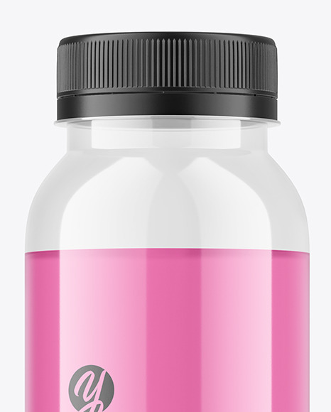 Plastic Drink Bottle Mockup PSD #1