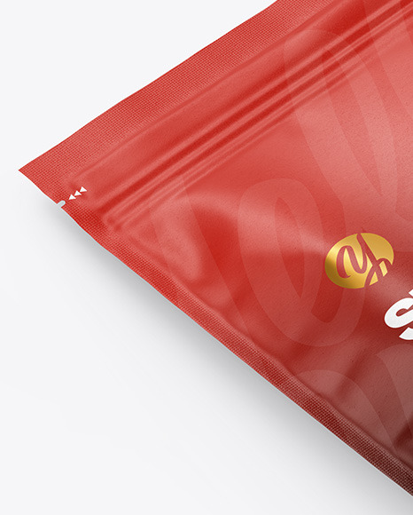 Paper Stand up Pouch Mockup PSD #1