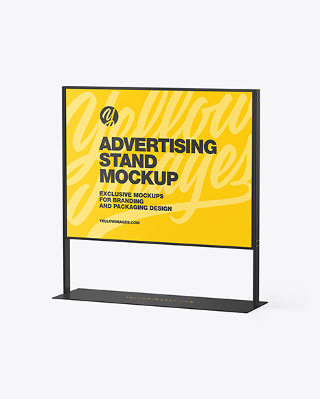 Stand Mockup PSD #2