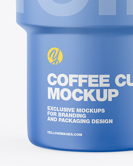 Coffee Cup w  Straw Mockup PSD #2