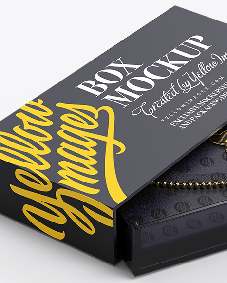 Download Jewelry Box Mockup In Box Mockups On Yellow Images Object Mockups