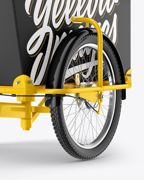 Download Cargo Bike Mockup - Back RightHalf Side View in Vehicle ...