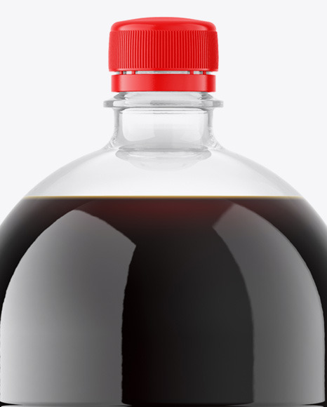 PET 2.5L Bottle with Cola Mockup PSD #2