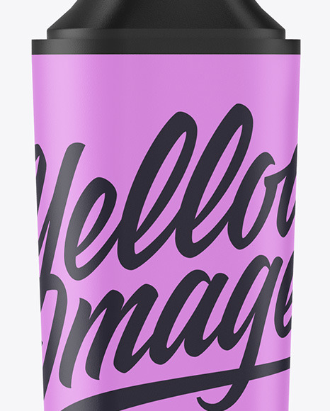 Matte Highlighter Pen Mockup PSD #6