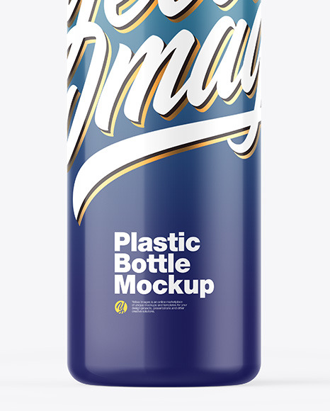 Glossy Bottle w  Open Pump Mockup PSD #1