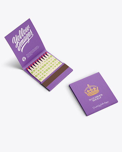 Matchbook Mockup PSD #2