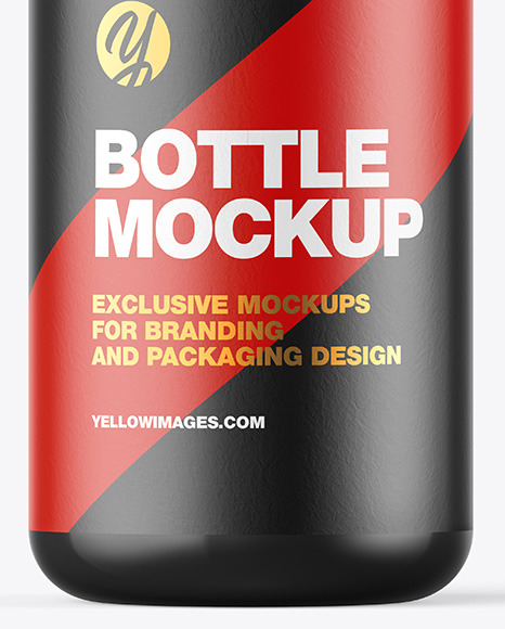 Glossy Bottle w  Open Pump Mockup PSD #5