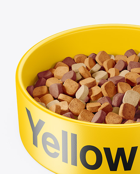 Pet Feeding Bowl Mockup PSD #2