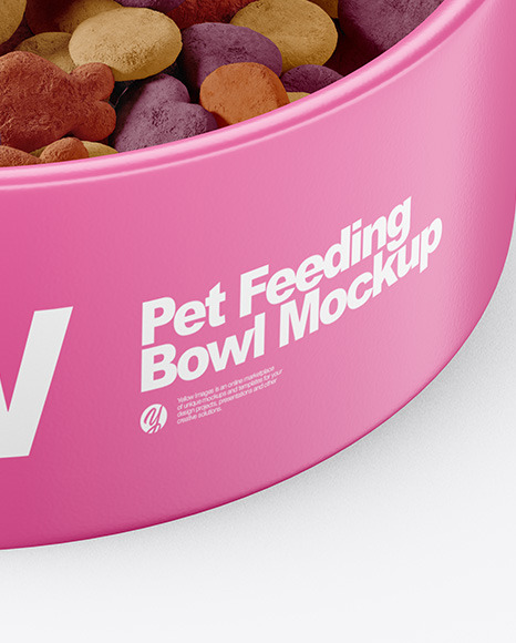 Pet Feeding Bowl Mockup PSD #5