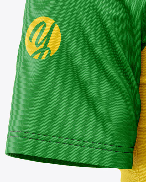 Download Men S Raglan Soccer Jersey Mockup Front Half Side View In Apparel Mockups On Yellow Images Object Mockups