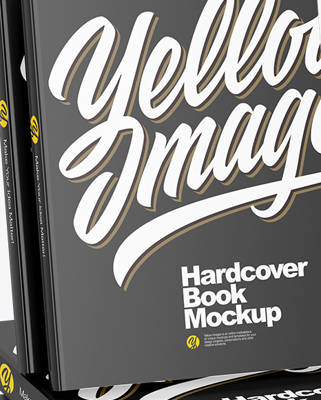 Stack of Books Mockup PSD #2