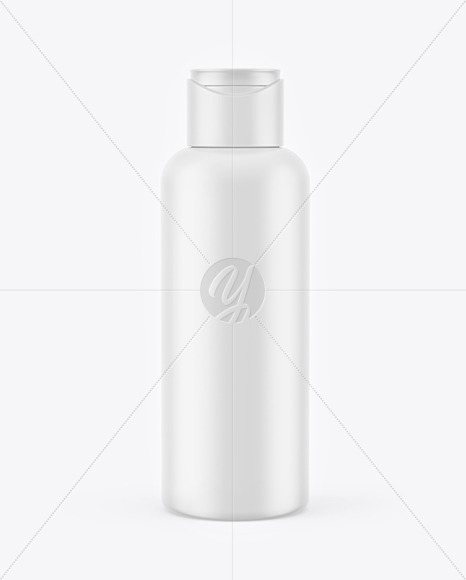 Matte Plastic Bottle Mockup PSD #3