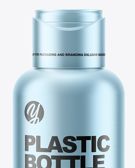 Metallic Bottle Mockup PSD #2