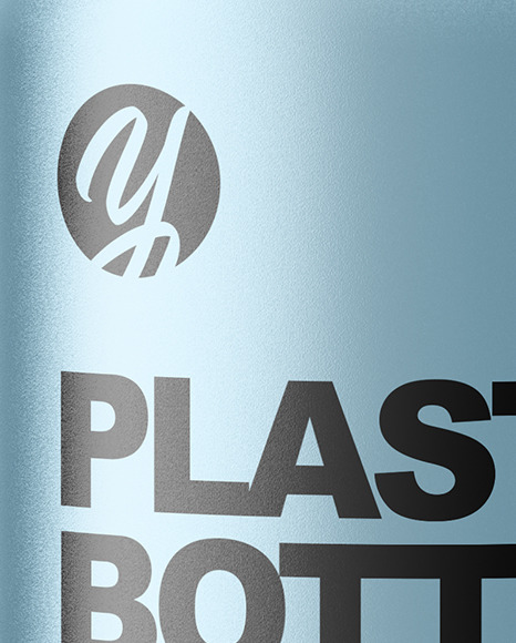 Metallic Bottle Mockup PSD #7