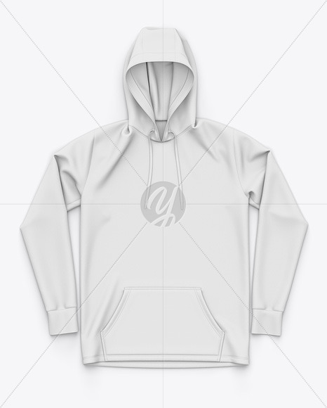 Download Pullover Hoodie Sublimated Hooded Sweatshirt Top View In Apparel Mockups On Yellow Images Object Mockups