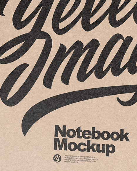 Two Craft Notebooks Mockup PSD #1
