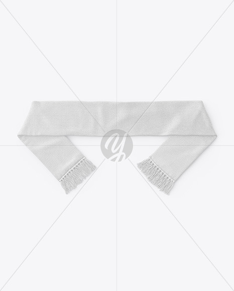 Download Fan Scarf Mockup In Apparel Mockups On Yellow Images Object Mockups