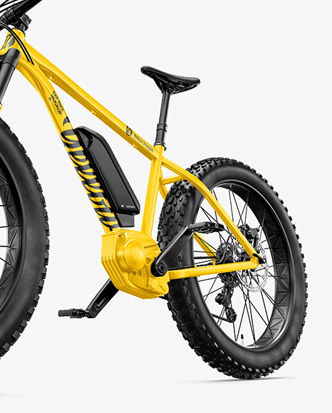 Download Download Fat Bike Mockup - Half Side View