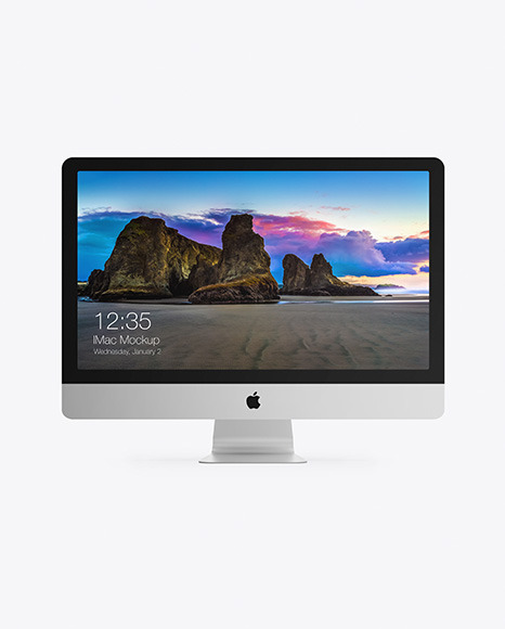 Download 27 Apple Imac Mockup In Device Mockups On Yellow Images Object Mockups PSD Mockup Templates