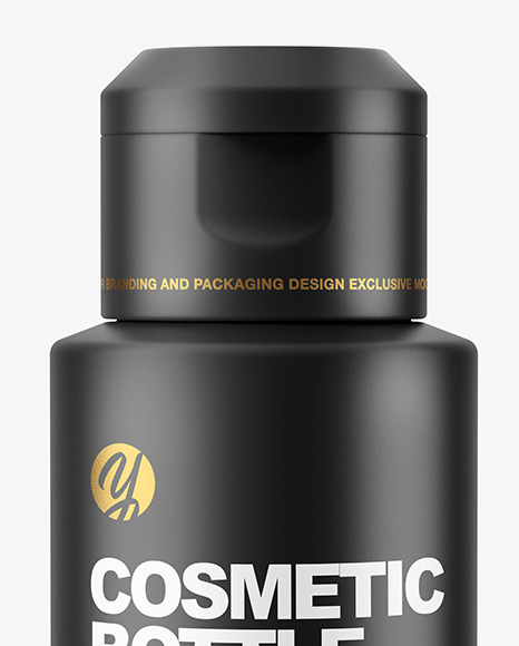Matte Cosmetic Bottle Mockup PSD #2