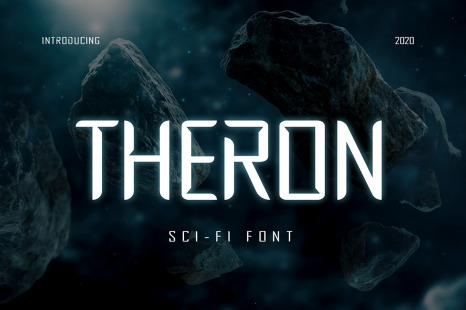 Theron Sci-fi Font