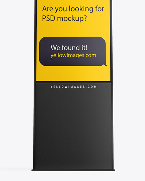 Information Stand Mockup PSD #2