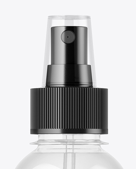 Clear Spray Bottle Mockup PSD #6