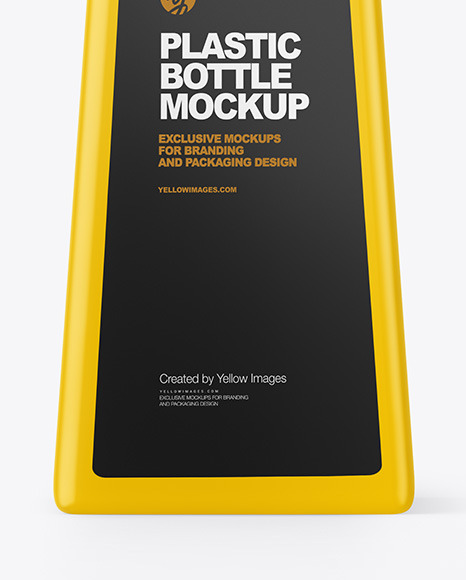 Matte Plastic Bottle Mockup PSD #1