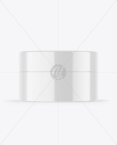 New Glossy Cosmetic Jar Mockup
