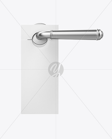 Door Hanger Mockup PSD #3