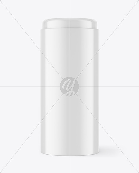 Glossy Plastic Jar Mockup PSD #3