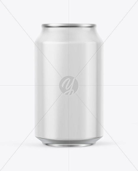 Glossy Drink Can Mockup PSD #3