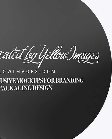 Powder Balls Mockup   Top View PSD #1