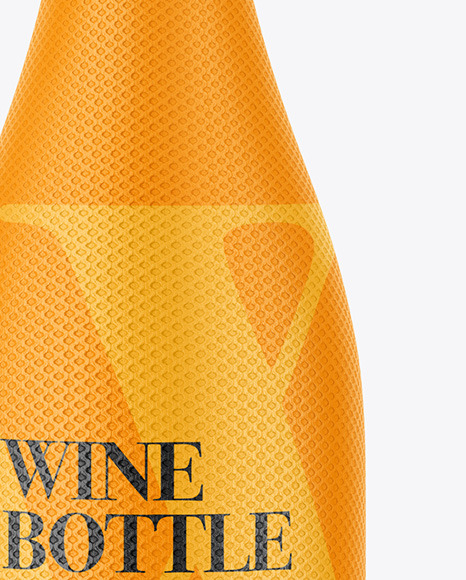 Download Bottle In Thermal Jacket Mockup In Bottle Mockups On Yellow Images Object Mockups