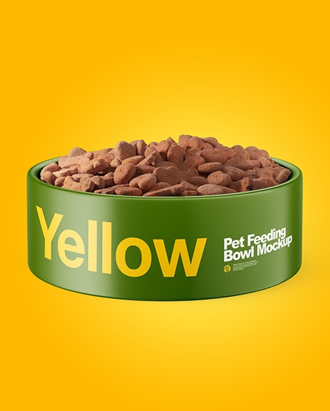 Pet Feeding Bowl Mockup PSD #7