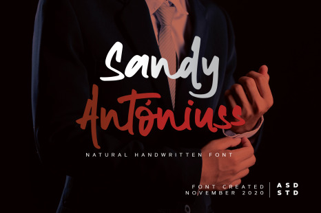 Sandy Antoniuss - Natural Handwritten