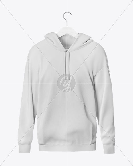 Hoodie Mockup Front View In Apparel Mockups On Yellow Images Object Mockups