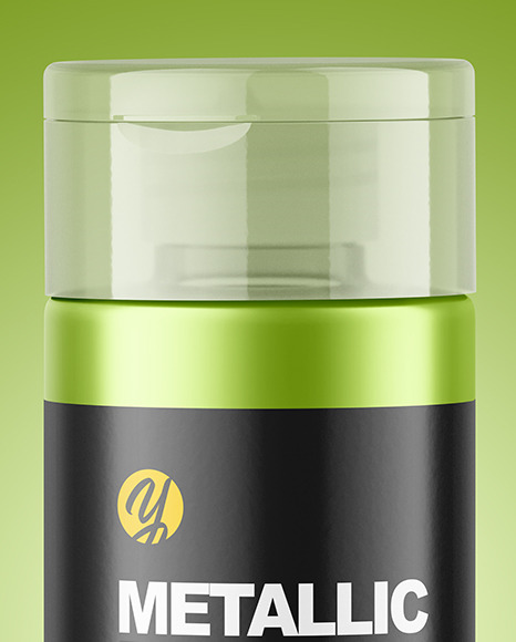 Matte Metallic Bottle Mockup PSD #6