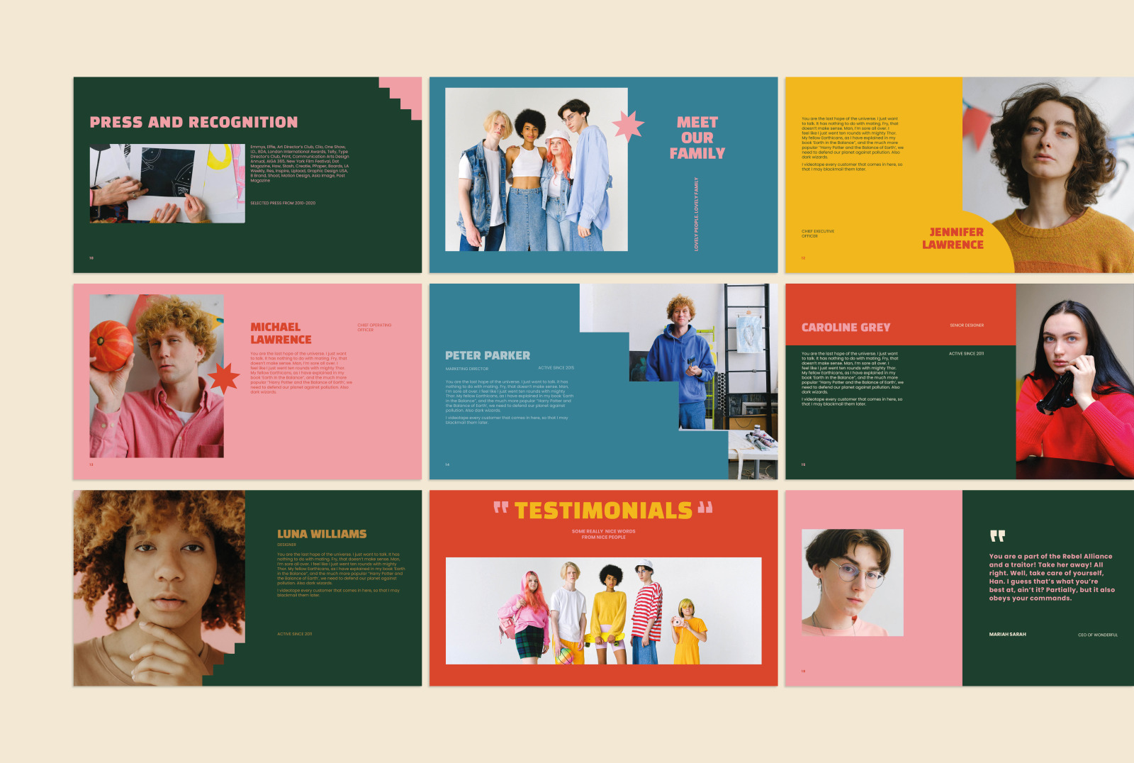 HOMEBUDDY Google Slides Presentation Templates