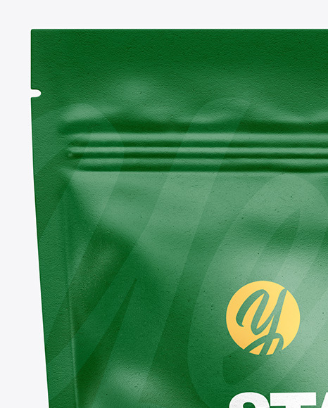 Paper Stand up Pouch Mockup PSD #6