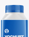Yoghurt Bottle Mockup