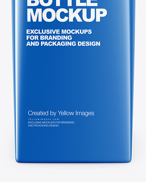 Yoghurt Bottle Mockup PSD #1