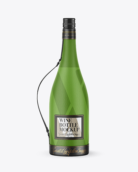 Bottle in Thermal Jacket Mockup