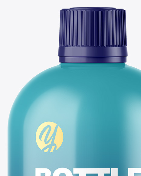 Glossy Bottle Mockup PSD #1