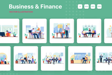 M169_ Business Finance Illustrations